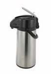 AP-825, 2.5-Liter Stainless Vacuum Server with Glass Liner, Lever Top