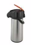 Winco AP-825DC, 2.5-Liter Glass-Lined Steel Body Lever-Top Decaf Vacuum Server (Discontinued)