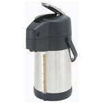 Winco APSG-22, 2.2-Liter Stainless Steel Lined Air Pot with Sight Glass and Zinc Alloy Lever Top