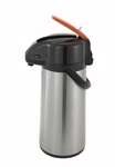 Winco APSK-730DC, 3.0-Liter Stainless Decaf Vacuum Server, Lever Top (Discontinued)