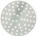 Winco APZP-15P, 15-Inch, Aluminum Perforated Pizza Disk185 Holes Aluminum Perforated Pizza Disk