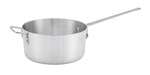 ASP-7, 7-Quart 5.7-Inch High 10.6-Inch Diameter Aluminum Sauce Pan with Helper Handle, NSF