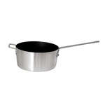 Winco ASP-7NS, 7-Quart Heavy-Duty Non-Stick Aluminum Sauce Pan with Helper Handle, NSF (Discontinued)
