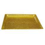 Winco AST-2G, Full-Size Gold Textured Acrylic Display Tray (Discontinued)
