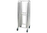 Winco AWPR-26BK Welded 26-Tier Aluminum Pizza Pan Rack, 2-Inch Spacing, EA