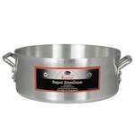 Winco AXBZ-15, 15-Quart 12x7.5-Inch Super Aluminum Brazier Pan, NSF (Discontinued)