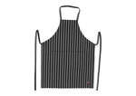 Winco BA-3427CS 33.5x27-Inch Chalkstripe Bib Apron, EA