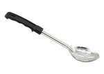 BHSN-13, 13-Inch Stainless Steel Slotted Basting Spoon with Bakelite Handle, Black, NSF