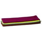 BTM-16AC, 16x16-Inch Microfiber Bar Towel, 6-Piece Pack