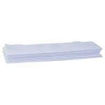 BTM-16W, 16x16-Inch White Microfiber Bar Towel, 6-Piece Pack