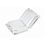 C-HDC, Stainless Steel Hinged Dome Cover with Handle for Chafers,