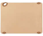 CBK-1824BN 18x24x0.5-Inch STATIK BOARD™ Brown Cutting Board with Hook, EA