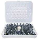 CDT-52, 52-Piece Stainless Steel Decorating Tip Set