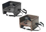 CHB-1PK, Double Sided Booster Seat with Strap, Black