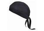 CHHW-3K, Black Head Wrap, Adjustable Tie Back, One Size Fits All, EA