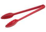 CVST-12R 12-Inch CURV™ Red Polycarbonate Serving Tongs, EA