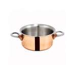DCCR-3C, 3.75-Inch Tri-Ply Mini Casserole, Copper Plated, 15 Oz