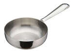 DCWC-101S, 4-Inch Dia Stainless Steel Mini Fry Pan