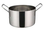 DCWE-105S, 4.75-Inch Dia Stainless Steel Mini Casserole Pot, 2 Handles