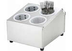 FC-4H, Flatware Cylinder Holder, Four Holes, Two Tiers