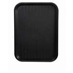 FFT-1014K, 10x14-Inch Black Plastic Fast Food Tray