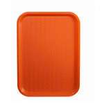 FFT-1216O, 12x16-Inch Orange Plastic Fast Food Tray
