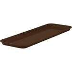 Winco FGMT-0926B, 9x26-Inch Brown Rectangular Fiberglass Market Tray, NSF (Discontinued)