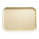 Winco FGT-1418C, 14x18-Inch Cream Rectangular Fiberglass Market Tray, NSF (Discontinued)