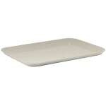 Winco FGT-1520C, 15x20-Inch Cream Rectangular Fiberglass Market Tray, NSF (Discontinued)