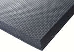 FMG-23K, 24x35-Inch Anti-Fatigue Rubberized Gel Foam Black Floor Mat, EA