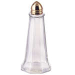 G-111, 1-Ounce Tower Glass Shaker with Brass Top, 1 Dozen