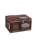 Winco G-305, 1-Ounce Glass Shaker with Mushroom-Shaped Stainless Steel Top, 1 DZ (Discontinued)