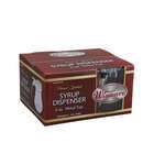 Winco G-315, 6-Ounce Glass Syrup Dispenser, 6/ST