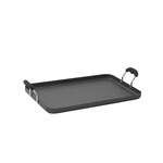 HAG-2012, 19.63x12.25-Inch Deluxe Hard Anodized Aluminum Griddle with Silicone Wrapped Lifted Handles