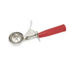 ICD-24, 1.75-Ounce Ice Cream Disher with Red Handle, Size 24, NSF