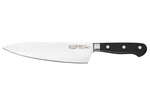 KFP-85, 8-Inch Acero Chef's Knife, Short Bolster, POM Handle, Black, NSF