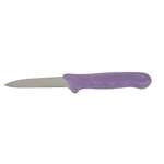 KWP-30P, 3.25-Inch Stainless Steel Paring Knife, Purple Handle