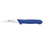 KWP-30U, 3.25-Inch Stal High Carbon Steel Paring Knife, Polypropylene Handle, Blue, 2/CS, NSF