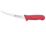 KWP-60R, 6-Inch Stal High Carbon Steel Flexible Curved Boning Knife, Polypropylene Handle, Red, NSF
