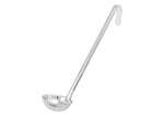 Winco LDIN-2, 2 Oz 10-Inch One Piece Stainless Steel Sauce Ladle, NSF