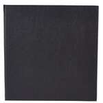 LMF-811BK Black Four-Views Menu Cover for 8.5x11-Inch Insets