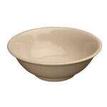 Winco MMB-52, 52-Ounce 8.75-Inch Diameter Rimless Melamine Bowls, Tan, 1 Dozen, NSF