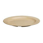 Winco MMPR-7, 7.5-Inch Round Melamine Plates, Tan, 1 Dozen, NSF