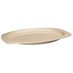Winco MMPT-117, 11.5x7.5-Inch Rectangular Melamine Platters, Tan, 1 Dozen, NSF