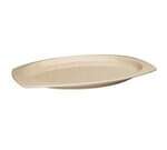 MMPT-129, 12.5x9-Inch Rectangular Melamine Platters, Tan, 1 Dozen, NSF