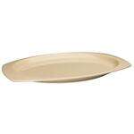 Winco MMPT-96, 9.5x6.75-Inch Rectangular Melamine Platters, Tan, 1 Dozen, NSF