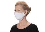 Winco MSK-2WLXL, 2-Ply Cotton White Reusable & Adjustable Face Mask, L/XL Size, Pack of 2 (Discontinued)