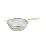MST-8D, 8-Inch Medium Double Mesh Strainer