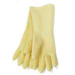 NLG-816, 8.5x16-Inch Yellow Natural Latex Gloves, Small, Pair