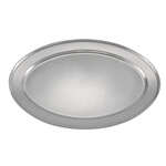 OPL-20, 20x13.75-Inch Heavy Stainless Steel Oval Platter
